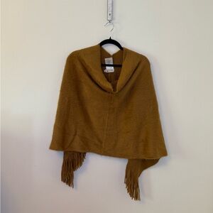 SUPER SOFT Brown poncho/scarf